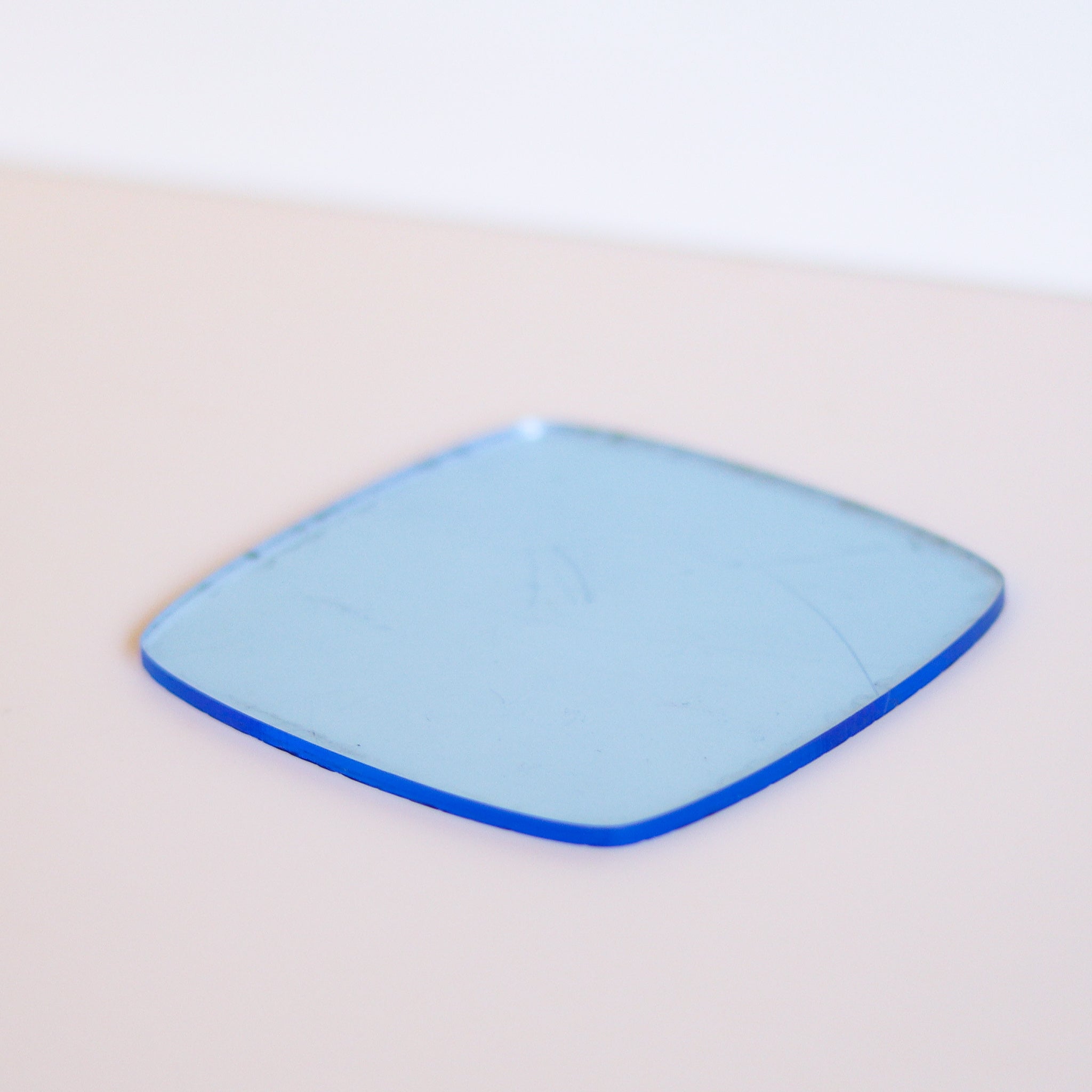 1/8" Transparent Aqua Acrylic Sheet - Acrylic Sheets